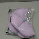Cat Cone Collar,Cute Waterproof Cat Recovery Collar,Anti-Bite Lick Wound Healing Safety Elizabethan e Collar for Cats,Purple Flower All-Season Style, Medium