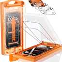 MRGLAS TOP 9H+ Glass 2+2 Packs for iPhone 15 Screen Protector with Camera Lens Protector [Zero Bubble][10X Military Protection] 15 Tempered Glass Full Edge Coverage, Case-Friendly