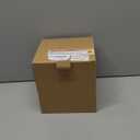 Homemory 6X6'' Extra Large Flameless Candle with 3 Wicks, Glass LED Pillar Candle, Real Wax Battery Operated Candle with Remote Control and Timer, Grey