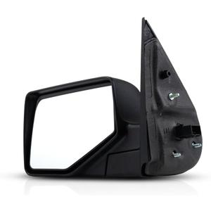 For Ford Explorer 2006 07 08 09 2010 Door Mirror Driver Side | Power | Non-Heated | Chrome | w/Puddle Light | Replacement For FO1320417 | 6L2Z-17683-DAA, 6L2Z-17D743-BA