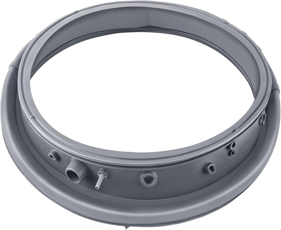 DC97-16140P DC97-19755A Washer Door Boot Seal Compatible with Samsung Front Load Washer F45K6200AW WF45K6200AZ, Replacement Part DC64-02174A 4924624 AP6002538,PS11735181 EAP12085418