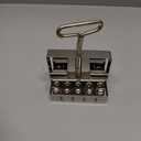 Dreyoo 1 Pack Upgrade Soil Block Maker Hand Held, Manual Blocking Tool for Seed Starting with Dispenser, Garden Potting Soil for Indoor Outdoor Plants, No Transplant Shock (20 Cell,3/4 Inch)