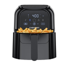 Chefman TurboFry Touch 6 Qt Air Fryer w/ Digital Display and Shake Reminder - Black