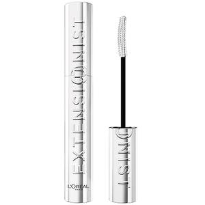 L'Oreal Paris Extensionist Mascara, Lengthening, Volumizing, and Curling Formula For a Lash Extension Eye Makeup Look, Washable Blackest Black
