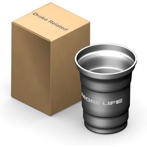 Official More Life 16oz Stainless Steel Party Cups (4 Pack)