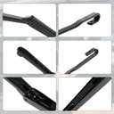 For S10 Windshield Wiper Arm Pair Kit Fits for 1994-2004 Chevrolet S10 Pickup Wiper Arms, Front Driver Passenger Side Windshield Wiper Arm Set - Front Wiper Arm, 1 Year Worry-Free