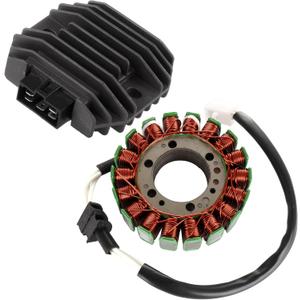 ECCPP Voltage Regulator Rectifier Magneto Generator Engine Stator Coil Kit Fit for 1999-2002 for YAMAHA YZF600R 1999-2001 for YAMAHA YZF-R1 1999-2002 for YAMAHA YZF-R6 Stator and Rectifier