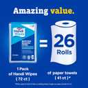 CloroxPro Clorox Handi Wipes Multi Use Reusable Cloths, 72 Count