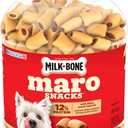 Milk-Bone MaroSnacks Small Dog Treats with Real Bone Marrow, 40 Oz. Canister (EXP 01/16/26)