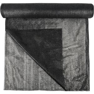 winemana 120x6 FT Outdoor Shade Cloth for Garden & Plants - 40% Large Black Mesh Tarp, UV Resistant Woven Shade Fabric for Greenhouse Farm Row Cover Vegetables Sun Protection Poultry Run
