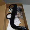 Swiss Madison Aqua Non-Electric Bidet Toilet Attachment in Glossy Black with Black Knob