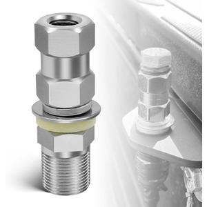 Anina CB Radio Antenna SO-239 Stub Mount Heavy Duty Connector Standard 3/8 X 24 Threaded Suit for 1/2" Mounting Hole