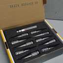 DYNOFIT M12x1.5 Spike Lug Nuts, 20PCS 12x1.5 Lug Nut, Compatible with Honda Acura Chevy Hyundai Toyota Lexus Mitsubishi(Chrome), 3.35 inch Tall Closed End Nuts with 1 Socket Key