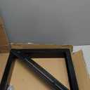 Underbody Truck Tool Box Mounting Brackets Kit, Welded Formed Steel Mounting Brackets with Screws Spacers and Bolts for 18 x 18 Inch Underbody Truck Tool Box, Set of 2