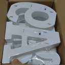 Forwe 2026 Graduation Decorations, 8 LED Marquee Light Up Letters GRAD 2026 Kindergarten High School College Graduation Decorations Party Supplies (White)