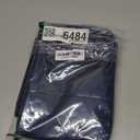 Christian Art Gifts Polyester Bible Cover for Men & Women w/Jesus Fish Patch, Zipper Pocket, Pen Loops, Easy Carry Book Case for Stationery, Accessories, Navy Blue, Small