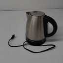 Chefman Stainless Steel Electric Kettle w/ 360° Swivel Base, Auto Shut Off & Boil Dry Protection, BPA-Free Interior and Cool-Touch Handle, 7+ Cup Capacity, 1.7 Liter, 1500W