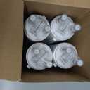 WF3CB Water Filter Replacement, HP006 Compatible with Frigidaire WF3CB, Pure Source 3, WF425, 706465, 242069601, 242086201, 242017800, Height 9 inches, 4 Count