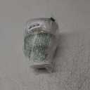 White Wedding Vases for Centerpieces: Small Flower Vase for Tables - 5 Inch Metal Compote Bowl Urn Pedestal for Party Anniversary Event Home Decor Set of 2