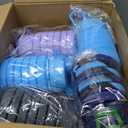 Sunnyray 20 Pack Collapsible Water Bottles Bulk Foldable Water Bottles 17oz Silicone Portable Leak Proof Reusable Sports with Clip for Travel Hiking Camping Outdoor (Camouflage,20 Pack)