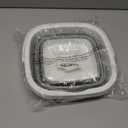 Craftend Collapsible Bucket, 5L 1.3Gallon Small Cleaning Mop Buckets for Household Outdoor Car Washing Tub Plastic Foldable Portable Camping Beach Sand Water Pot Pail Space Saving Square