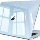 Fintie Case for MacBook Air 15 Inch A3241 A3114 A2941 (2023 2024 2025 Release) - Protective Snap On Hard Shell Cover for MacBook Air 15.3" M2 M3 M4 Chip with Touch ID, Sky Blue