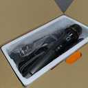 JYX Karaoke Machine with 2 Wireless Microphones, Portable Bass/Treble Bluetooth Speaker with LED Light, Support TWS, AUX in, FM, REC PA System with Remote Control, Supply for Party/Adults/Kids