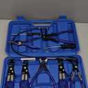9pcs Automotive Wire Long Reach Hose Clamp Pliers Set For Fuel Oil Water Hose (Blue)