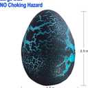 24 Pcs Large Hatching Dinosaur Eggs Easter Party Favors, Easter Egg Filled Toys for Kids Toddlers Grow in Water Dinos Egg Science Kits, Goodie Bag Stuffers, Classroom Prizes, Easter Basket Stuffers