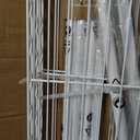 Rolling Clothes Rack, Clothing Racks for Hanging Clothes, White
P5 Plus Heavy Duty Garment Rack with Wheels, 3-Tier Shelves, Portable Closet Racks 45''W × 20.5''D × 80.5''H, Max Load 660Lbs