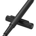 Black Forest Fountain Pen Fine Nib, Ink Cartridge Not Included, Classic Design with Converter and Metal Pen Case Set