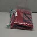 Mail Slot Catcher Bag, Indoor Mail Catcher Felt Made, High Capacity Mail Slot Cover, Space Saving, Self-Adhesive, Red Mail Bag, Home Hardware Accessories