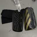 adidas Tiro League Shinguard (Large, Black/Gold Metallic/White)