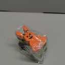 Kathfly 6 Pcs Easter Table Decor 4.5" Horror Wooden Bunny Signs Spooky Easterween Decorations Halloween Rabbit Signs for Home Spring Table Centerpieces Windowsill Fireplace Party Decor