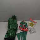 Sunshine Green Christmas Tree with Light 3ft Artificial Full Christmas Tree with Ball & Star Ornaments 8 Lighting Modes for Holiday Decor