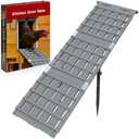 Chicken Coop Ramp, Ladder Length Adjustable for Henhouse, Coop Steps for Feet Problem or Cannot Fly Chickens, Sturdy, Rot-Resistant, Waterproof