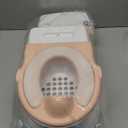 Real Feel 2-in-1 Potty with Wipes Storage, Flushing Sounds & Disposable Liners - Realistic Toilet - Easy to Clean & Assemble - Jool Baby (Pink)