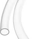 MECCANIXITY Clear PVC Tubing 3/4" ID 7/8" OD Plastic PVC Tube Flexible Water Hose 50ft for Industrial Tubing, Aquariums, 19mm x 22mm