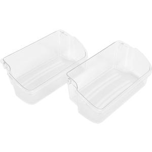 Kojem 240324502 AP2549806 Replacement Refrigerator Door Bin Shelf Compatible with Frigidaire Kenmore Electrolux Refrigerator Replacement for 844402 PS429767 AP429767 2 PCS Clear