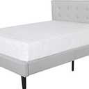 Olee Sleep Twin Mattress, 10 Inch Support Cloud Hybrid Mattress, Gel Infused Memory Foam, Pocket Spring for Support and Pressure Relief, CertiPUR-US Certified, Bed-in-a-Box, Soft, Twin Size