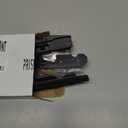 QD Locks Side mounting Rails ak Scope Mounts Basesfor Scopes and Red Green Dot Scopes (Black-1)