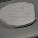 Bemis 1500EC 390 Lift-Off Wood Elongated Toilet Seat, Cotton White (Pack of 1)