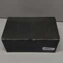 Matte Black Tissue Box Cover Rectangular, Facial Tissue Dispenser for Bathroom, Kitchen, Bedroom, Office, Hotel, Restaurant, Countertop, Nightstand, Car, and Desk