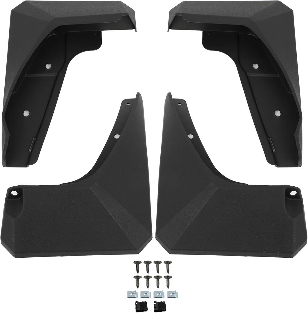 ECCPP 4Pcs Mud Flaps Splash Guards Replacement for 2018-2024 for Hyundai Kona 1.6L 2.0L Front & Rear Mud Guards