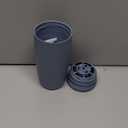 Simple Modern Travel Coffee Mug Tumbler with 360 Lid | Ceramic-Lined Insulated Stainless Steel Cold Brew Iced Coffee Cup | Gifts for Women Men Her Him | Voyager Signature | 16oz | Blue Dune