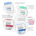 POND'S Cold Face Cream, Skin Care Facial Cleanser for All Skin Types, Deep Moisturizing Face Wash & Makeup Remover, 9.5 oz, 3 Pack