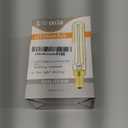 E17 T6.5 LED Tubular Filament Bulb,Dimmable 4W Led Tube Bulbs, 500lm, 2700K Warm White, 40 Watt Incandescent Bulb Equivalent, for Exit Sign Light, Refrigerator, Freezer, 6 Pack.