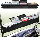 Golf Cart Storage Organizer, Golf Cart Front Storage Basket with Insulated Compartment No-Drilling Golf Cart Basket Compatible with EZGO, Club Car, Kandi Electirc Golf Carts