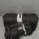 Baibu Gel Memory Foam Recliner Cushions with Lumbar Support Pillow for Elderly, 20x20x5 Inch Thick Dual-Layer Patent Design Non-Slip Seat Cushion for Recliner Chair for Reduce Hip & Lumbar Pain, Black