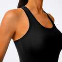 Workout Tank Tops for Women - Butter Soft Racerback Athletic Tops Sleeveless Gym Yoga Shirts Quick Dry Lightweight Breathable (Black, XL)
